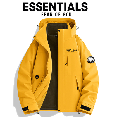 【奥莱专区】秋冬加绒男款冲锋衣