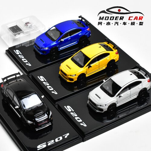 斯巴鲁s207s208合金汽车模型