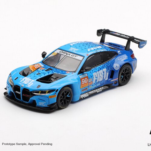 M4GT3蓝色合金汽车模型