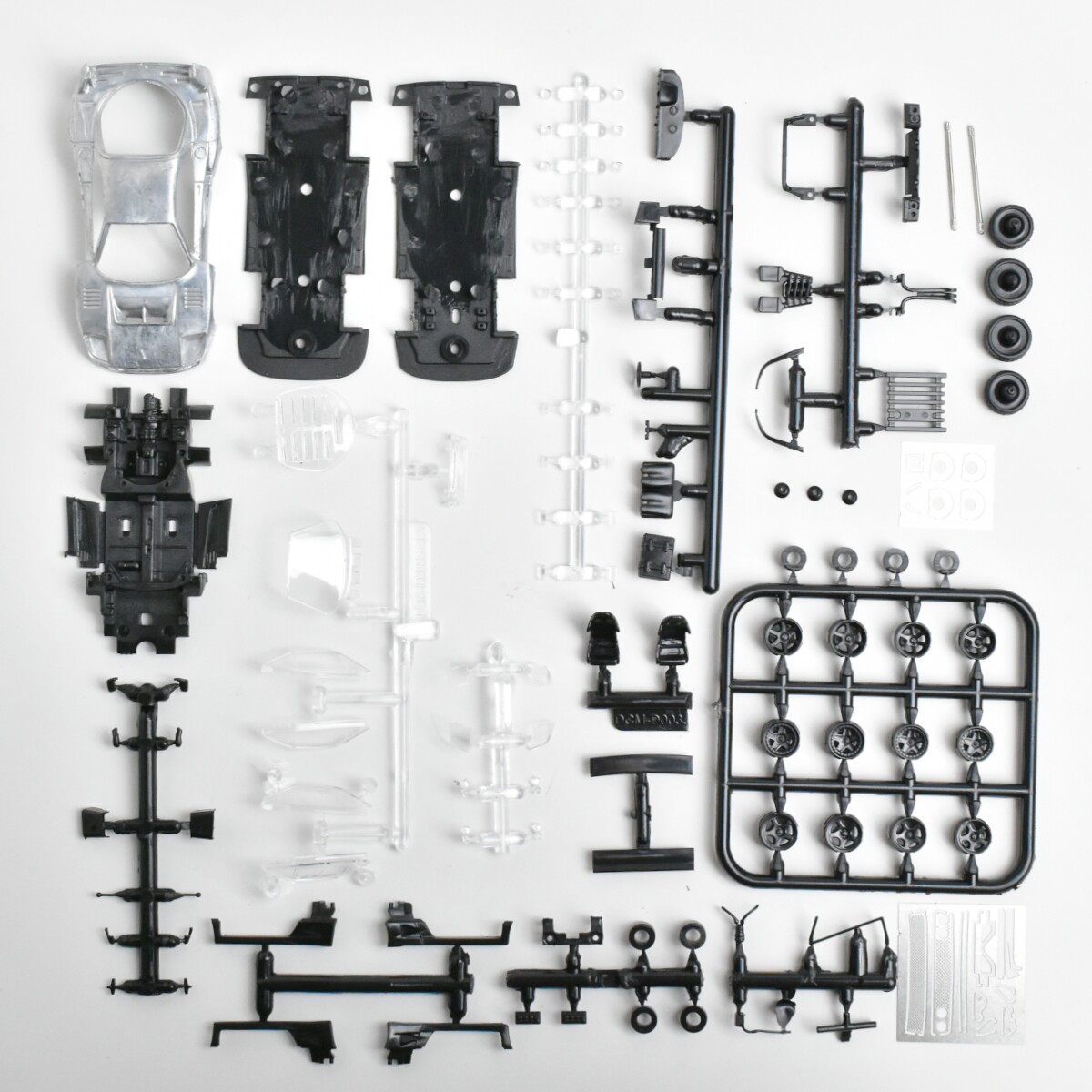 BD build drive 1:64 法拉利 f40 款2 合金汽车模型 拼装 手工