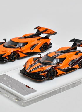 TPC 1:64 阿波罗IE Apollo 超跑 PEAKO TOPART 联名 合金汽车模型