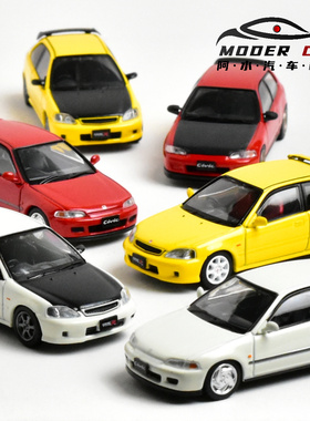 HOBBY JAPAN 1:64 本田 思域 Civic EG6 Type-R EK9 JDM 合金车模