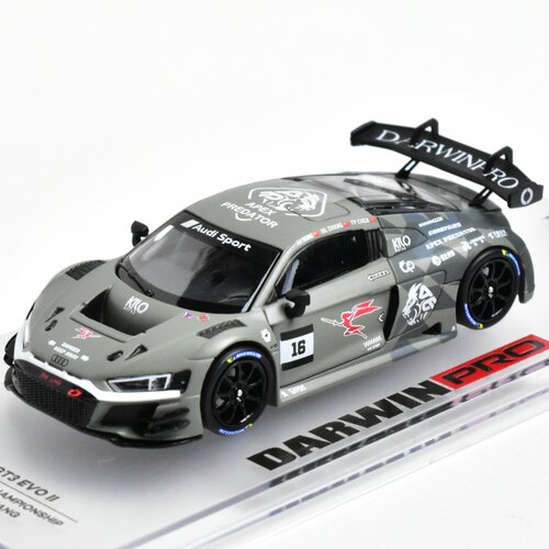 奥迪R8LMS16号合金汽车模型