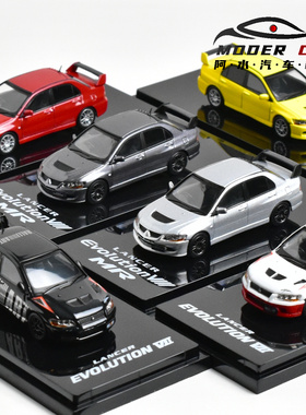 Hobby Japan 1:64 三菱Lancer蓝瑟 房车 EVO IX 9代 8代 合金车模