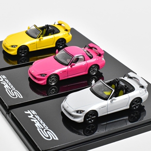 Hobby Japan 1:64 本田 S2000 Type S AP2 带敞篷 合金汽车模型