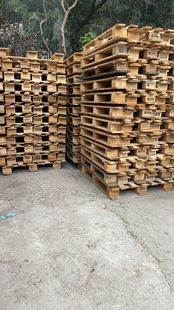 二手cp1卡板物流托盘叉车旧卡板木栈板二手地台板仓库货架垫仓板