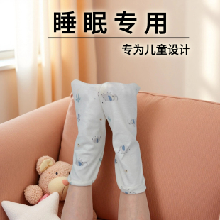 儿童睡眠袜空调房睡觉穿的袜子防受凉女宽松薄款脚套中筒袜夏四季