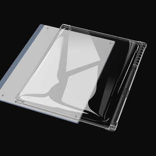 适用于Remarkable2 10.3英寸保护壳电纸书阅读器笔槽保护套防摔外壳气囊TPU软胶全包边透明保护套 无盖软壳