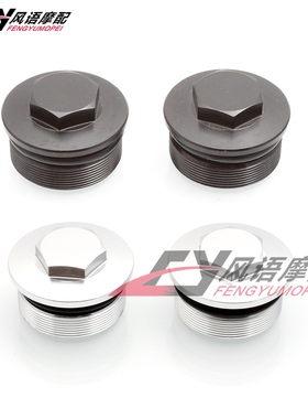 适用本田铁马400/600 STEED 400 600前减震杆堵头螺丝 39mm叉芯用