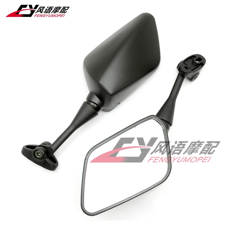 适用于本田 CBR250 CBR400 VFR400 NSR250 P3 改装后视镜 反光镜