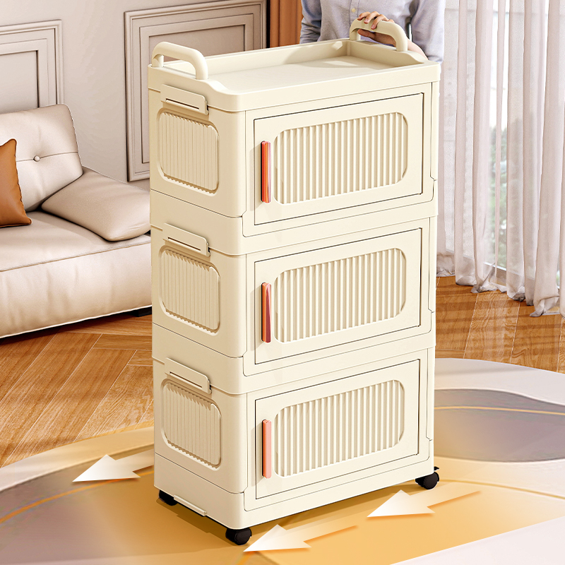 日本进口MUJIE小推车零食置物架