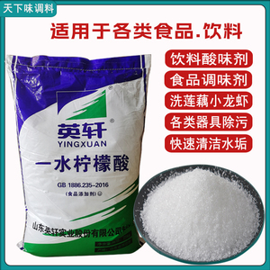 英轩食品柠檬酸高效清洁剂除垢剂