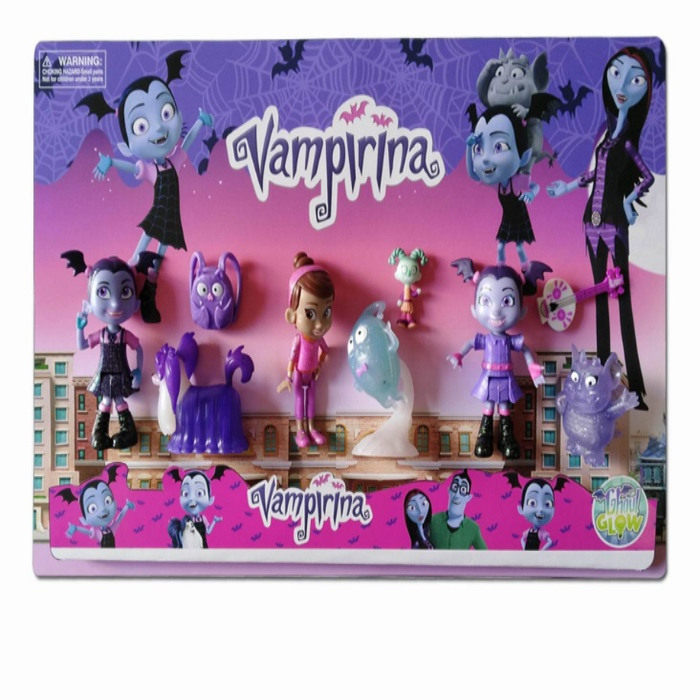 吸血鬼女孩手办公仔模型摆件