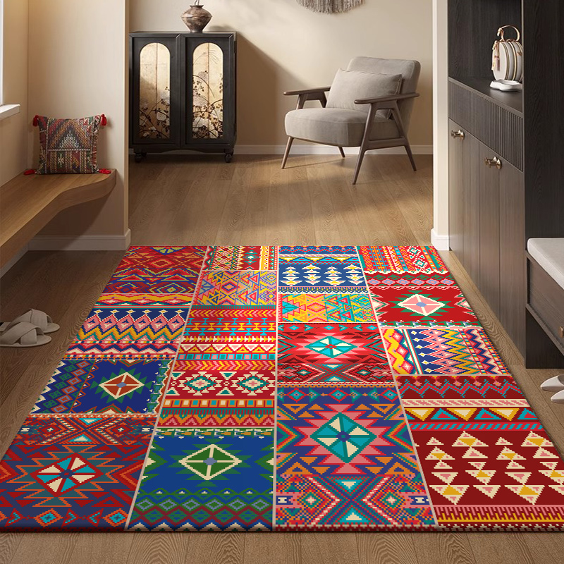 民族地垫入户进门加厚免洗可裁剪