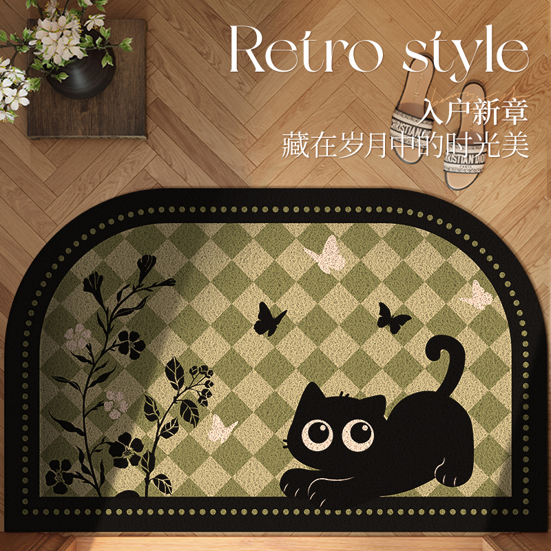 萌喵来袭】中古风入户地垫