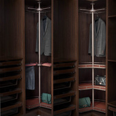 新款 架多功能挂衣器360度旋转衣物篮 衣帽间旋转衣架衣柜转角裤