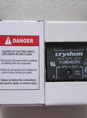 全新 原装 正品 美国快达crydom固态继电器 H12WD4825PG 当日发