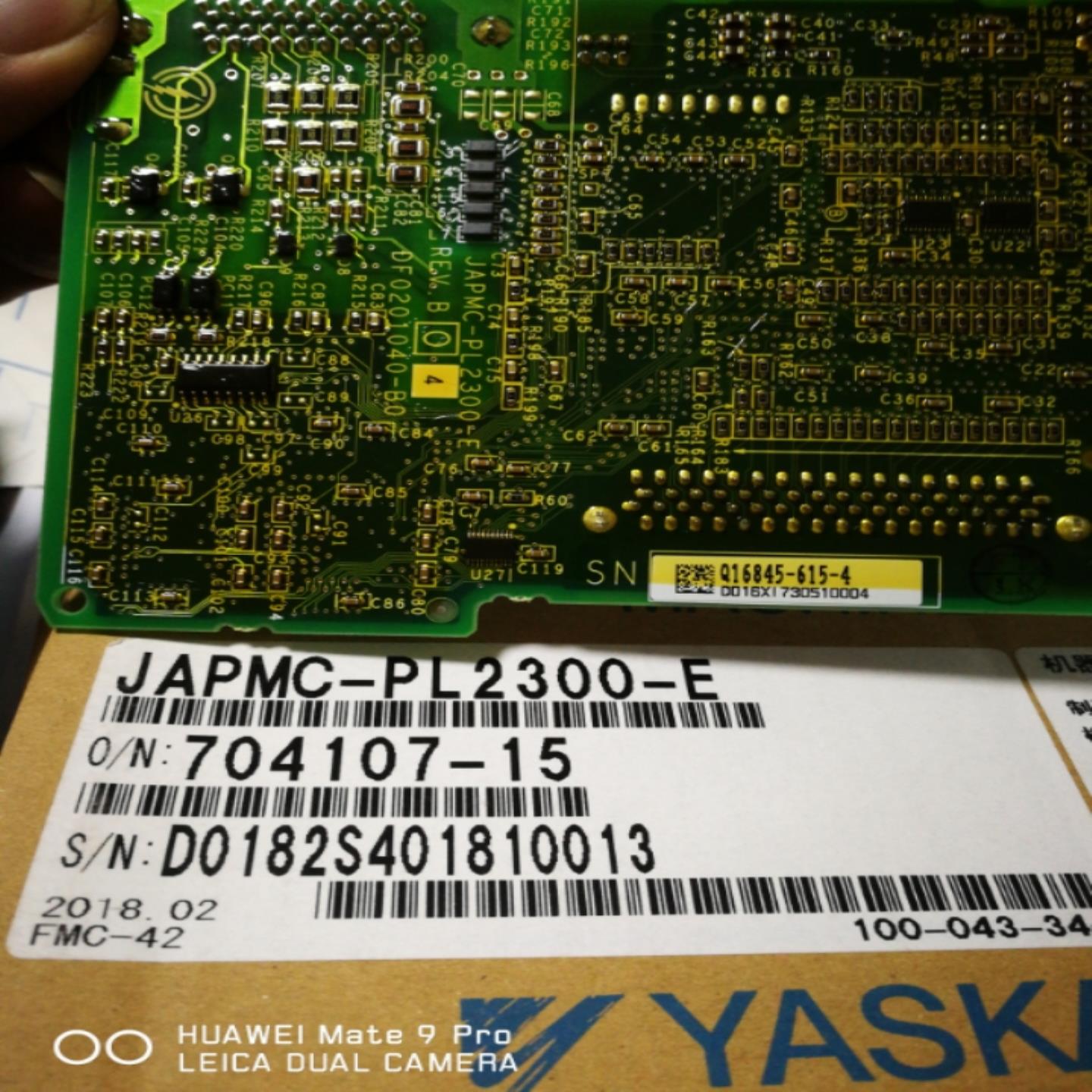 正品原装控制卡安川 JAPMC-PL2300-E JEPMC-MTD2310-E实物照