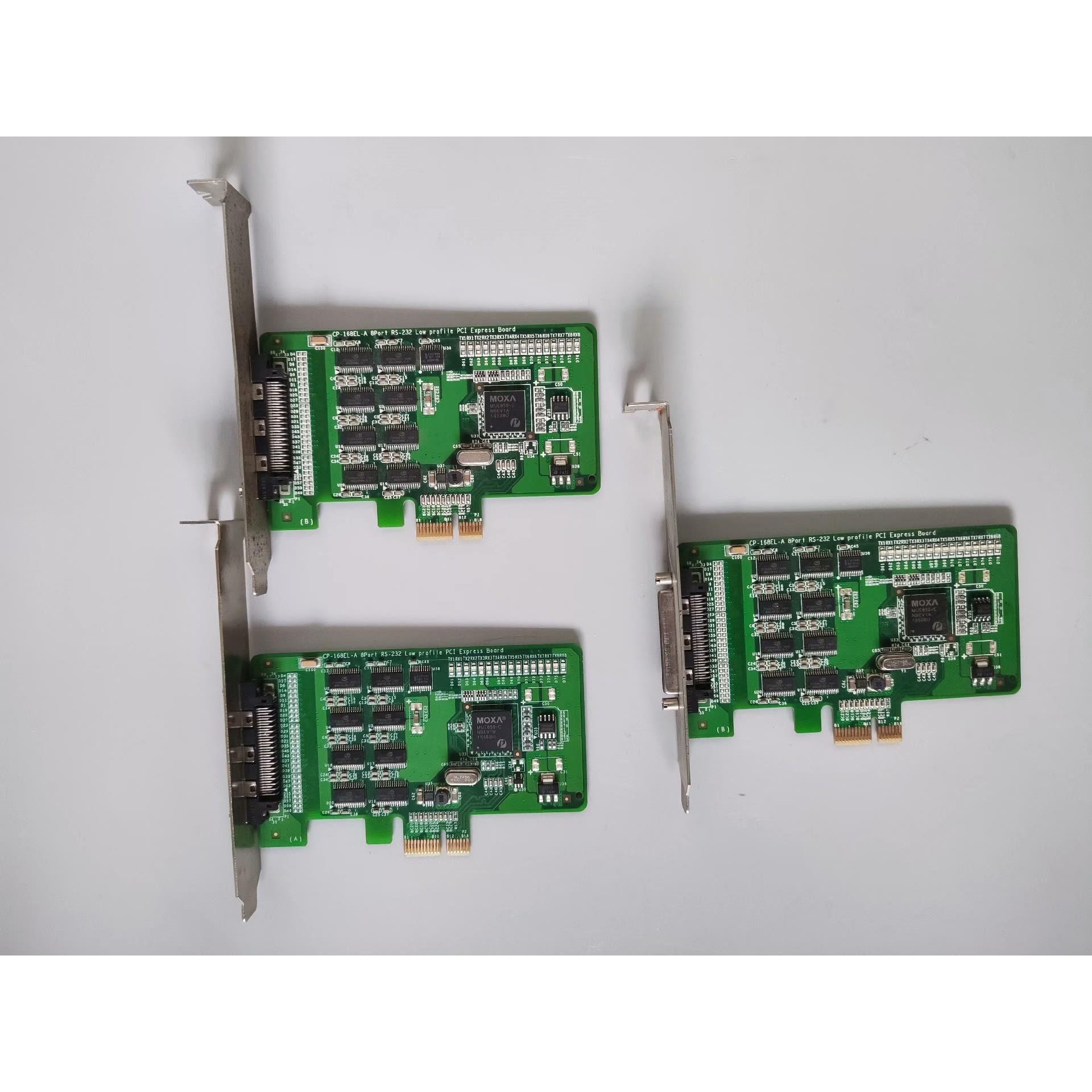 MOXA摩莎 CP-168EL-A 8串口卡 PCIE-1X