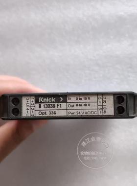原装进口 德国KNICK隔离开关隔离放大器B13038F1 Opt336现货