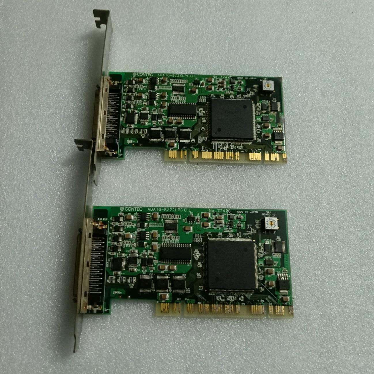 原装  CONTEC ADA16-82LPCIL NO7242C 工业设备卡