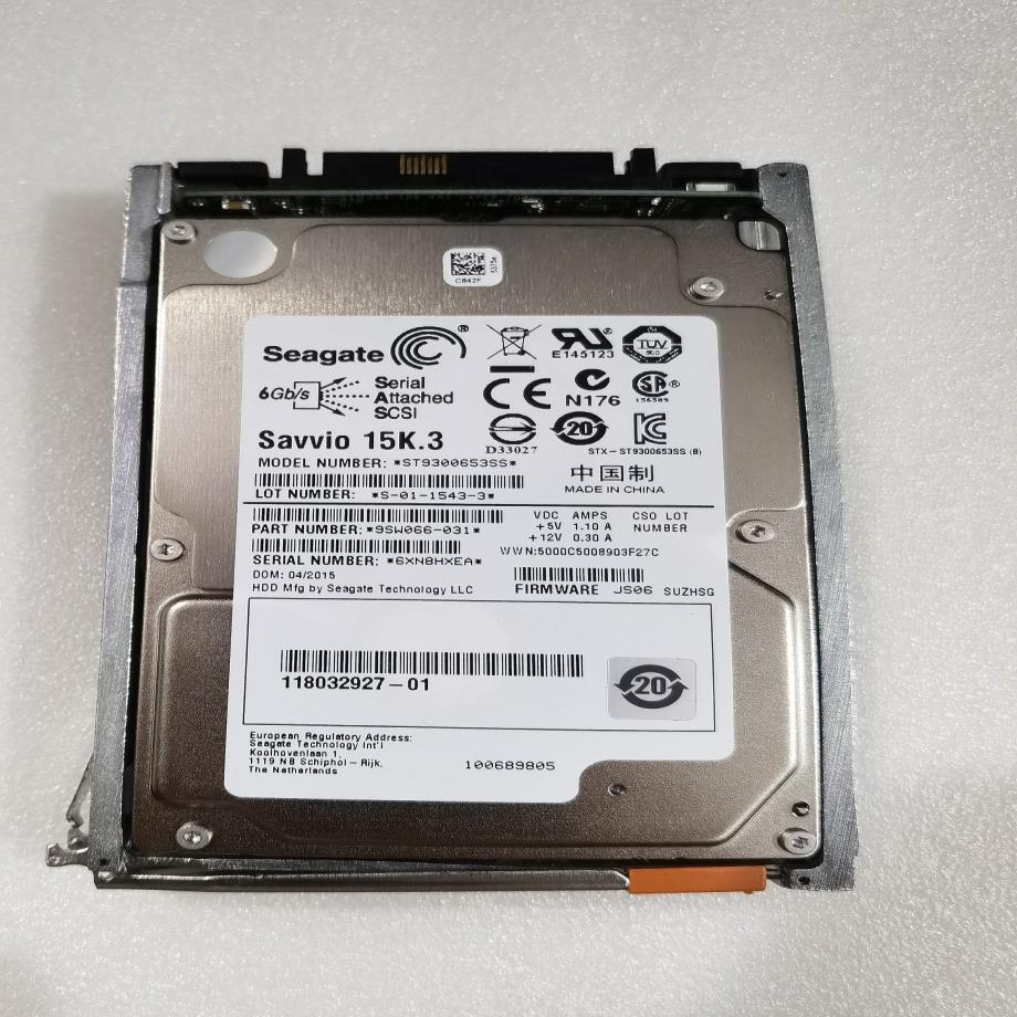 EMC VNX 300G 15K SAS 硬盘 005050604 ST9300653SS 118032927-