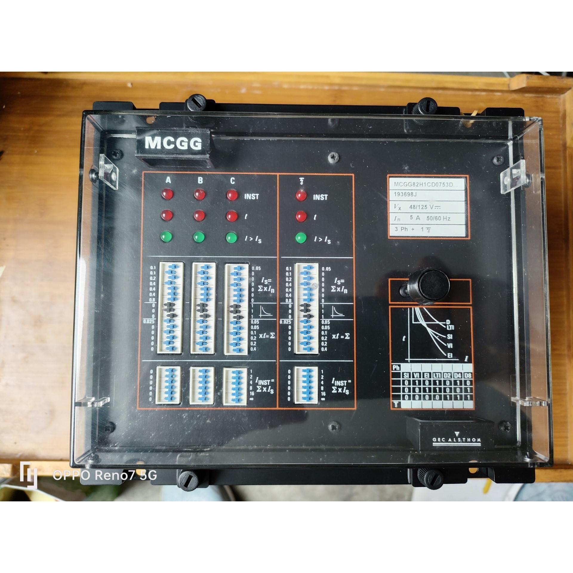 美国C  ALSTHOM变压器保护装置MCGG82