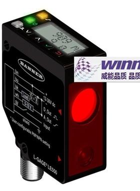 询价美国BANNER邦纳LE250U激光位移传感器100---400mm精度
