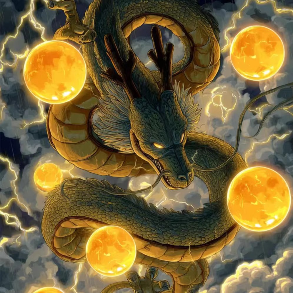 龙珠国际版色纸七龙珠色纸