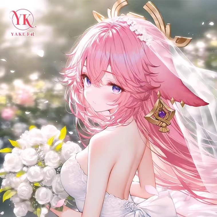 YK卡社花屿集动漫女神卡牌盲盒