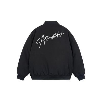 RECOLETA字母花体夹克外套