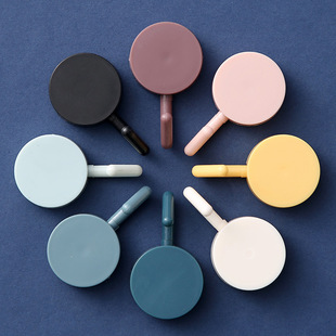 马卡龙超强力挂钩创意家用厨房免打孔无痕挂钩粘钩 迷你塑料挂钩