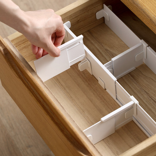 抽屉整理隔板自由组合伸缩隔板