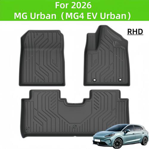 For2026 MG Urban/MG4 EV Urban TPE Car Floor Mat/RearTrunkMat