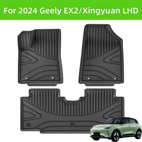 For 2024 Geely EX2/Xingyuan TPE Car Floor Mat/Rear Trunk Mat