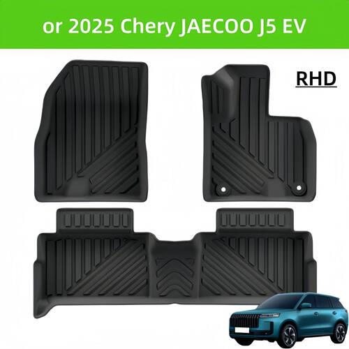 For 2025 Chery JAECOO J5 EV TPE Car Floor Mat/Rear Trunk Mat