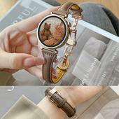 适用华为gt6gt5gt4gt3真皮表带新款 watch3pro男女款 gt2腕表高级1