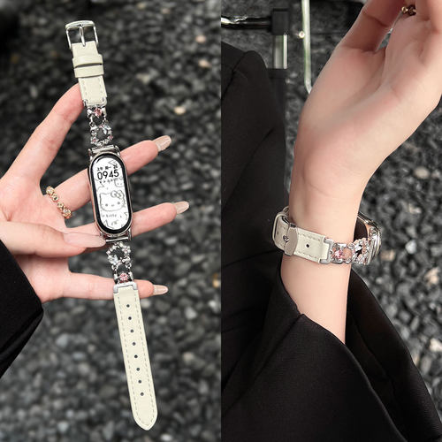 创意夏天新款蝴蝶间皮表带高级感