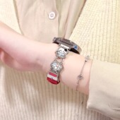 适用华为gt6表带真皮gt5新款 手表6pro智能watchgt4金属gt3腕表链2