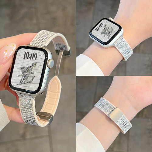 适用华为fit5表带磁吸新款watchfit4手表fit3腕表pro夏天fit2女款