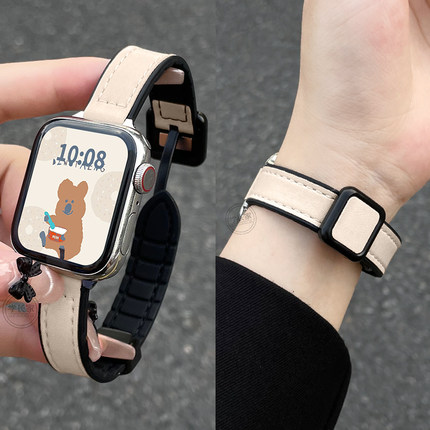 适用华为fit3手表表带4硅胶夏天新款智能watchfit2/1磁吸腕表女生