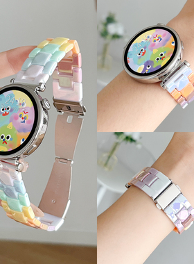 适用华为gt5手表带gt6系列新款watchgt4智能手表5pro夏天gt3女款2