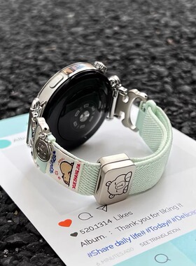 适用华为gt6手表带磁吸新款watchgt5手表6pro智能gt4女款gt3腕表2