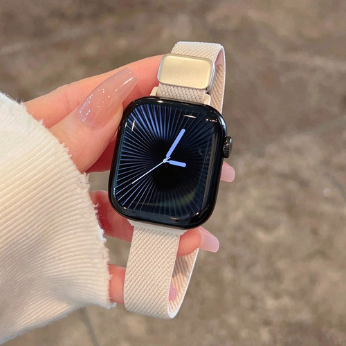 iwatchs12秋季新款编织磁吸表带