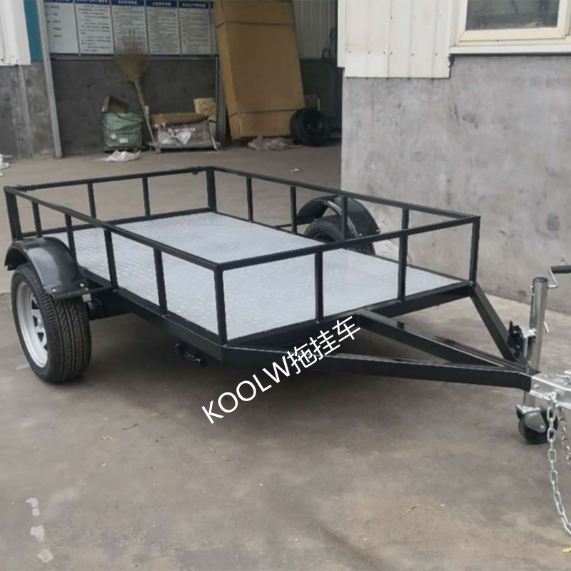 越野汽车小拖车atv摩托车utv拖挂车旅行房车后挂式拖斗拉货后挂斗