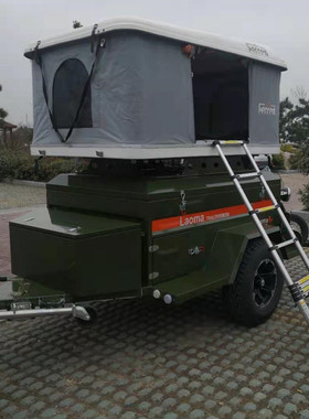 拖挂式房车越野汽车露营车自驾游拖挂车家用后挂旅行小拖车可上牌