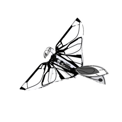 法国MetaFly仿生鸟1比1测绘三维SW16模型solidwork图纸3D建模资料