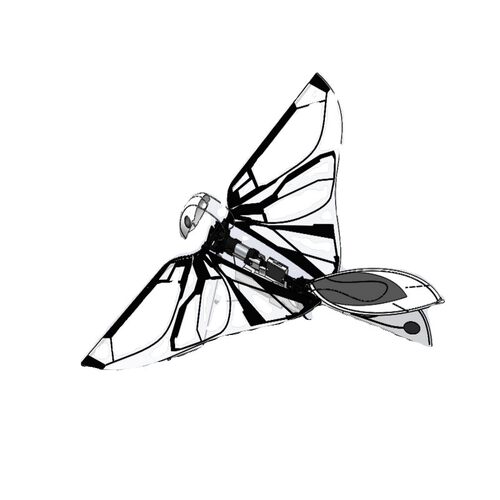 法国MetaFly仿生鸟1比1测绘三维SW16模型solidwork图纸3D建模资料