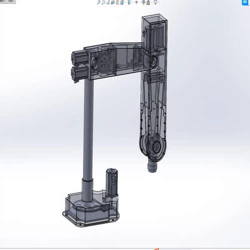 喷漆机器人的设计含SW2018三维模型+二维cad图纸+说明 729285