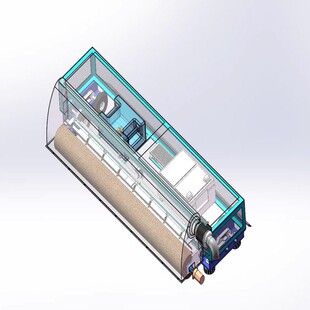 光伏清洁机器人设计（含三维SW2021模型+CAD图纸若干张）